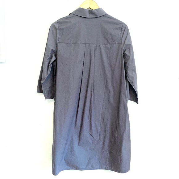 COS Casual A-line Pocket Dress In Charcoal Size 4 - Picture 7 of 15